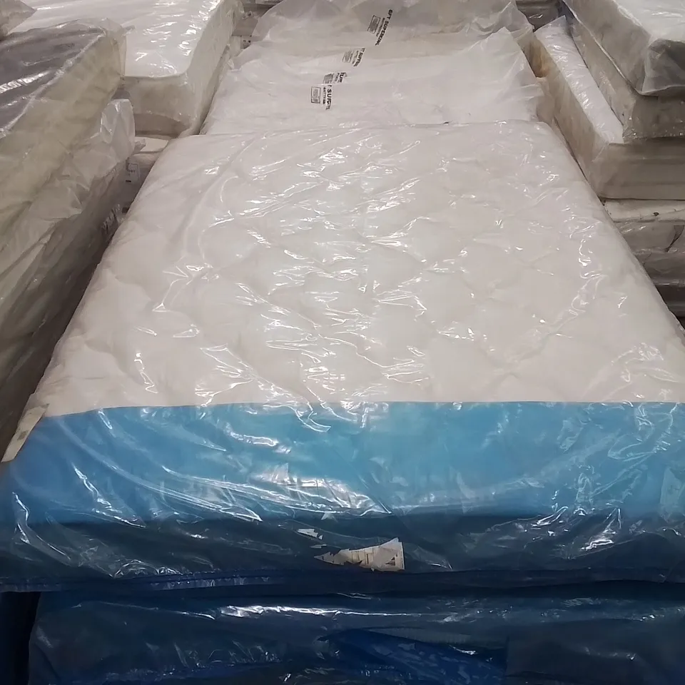 QUALITY BAGGED DESIGNER KING SIZE 150cm AIRSPRUNG LUXURY QUILTED MEDIUM MATTRESS RRP £259