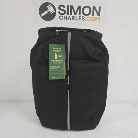 SAMSONITE SECURIPAK ANTI-THEFT TRAVEL BACKPACK FOR 15.6" LAPTOPS BLACK