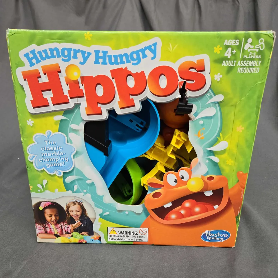 HUNGRY HUNGRY HIPPOS GAME - AGES 4+