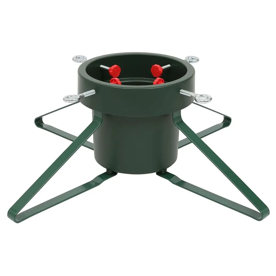 BOXED NEO GREEN CHRISTMAS TREE STAND 