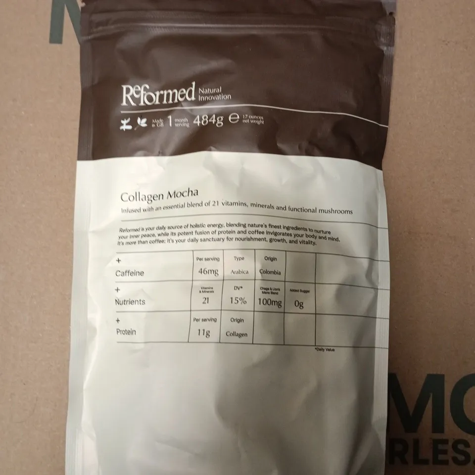 REFORMED COLLAGEN MOCHA POWDER - 484 G