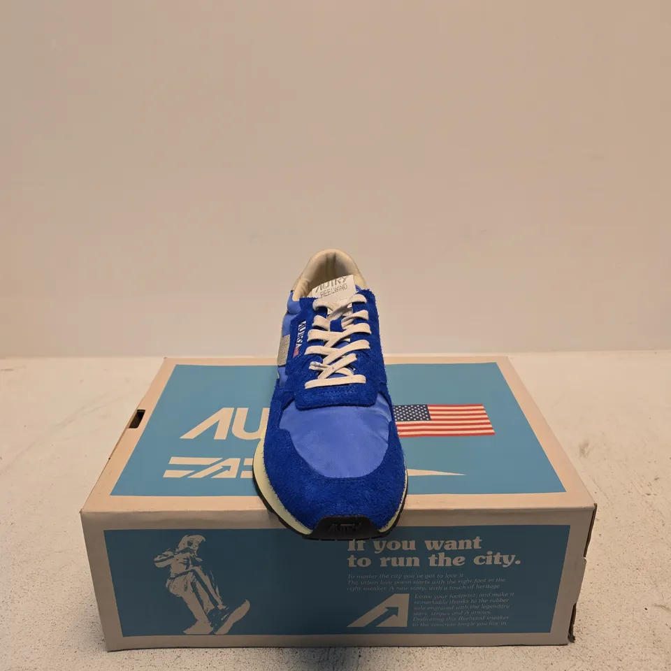 AUTRY BLUE TRAINER SNEAKERS – SIZE EU 46