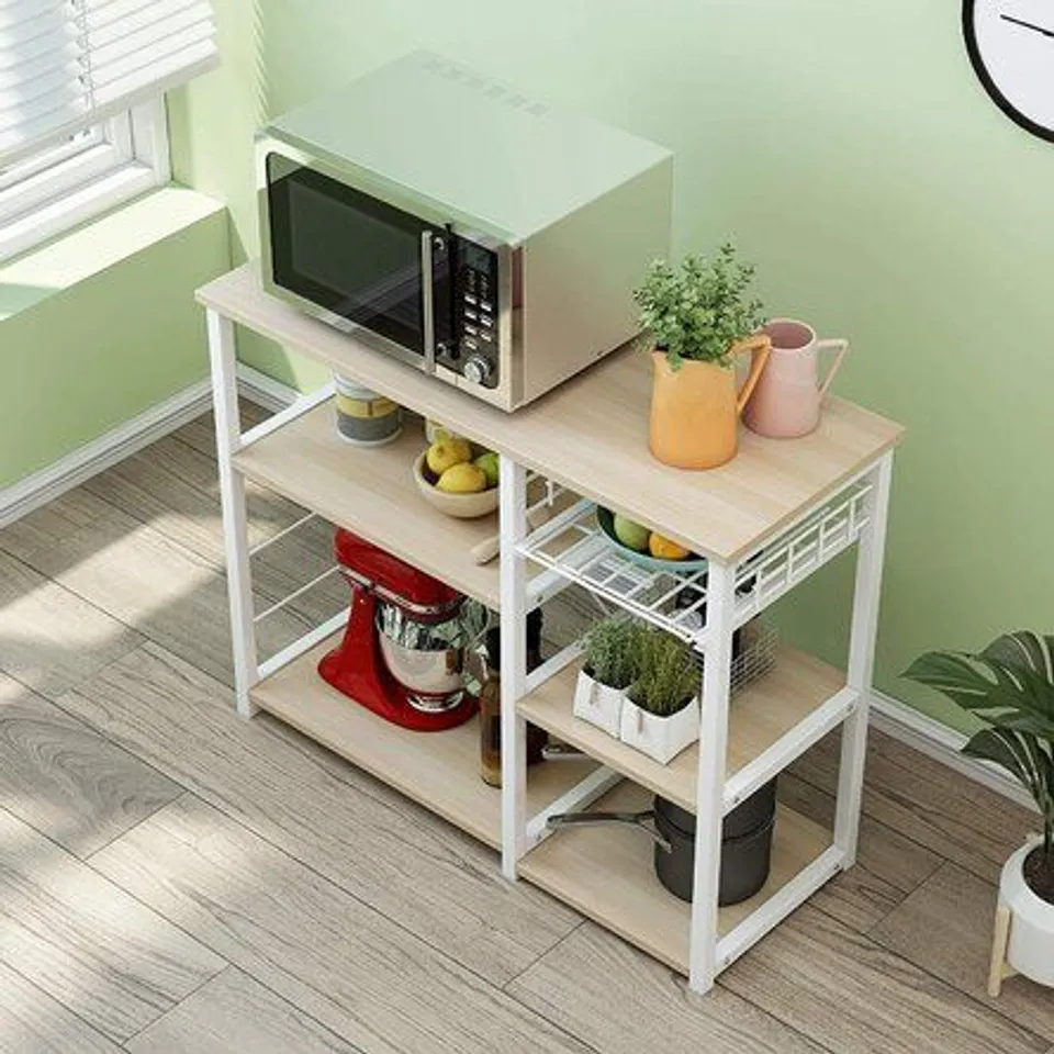 BOXED KEARSE CHERRY TREE KITCHEN ISLAND COUNTER - WHITE OAK