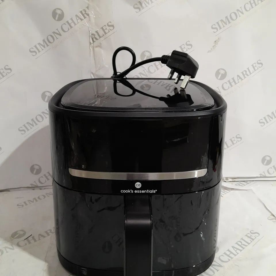 BOXED COOK'S ESSENTIALS 4L AIR FRYER BLACK