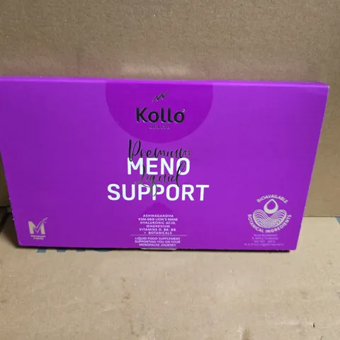 KOLLO PREMIUM MENO LIQUID SUPPORT – MENOPAUSE SUPPLEMENT (BOXED)