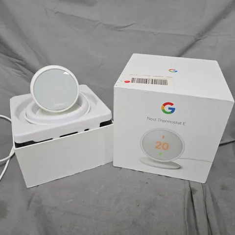 BOXED GOOGLE NEST THERMOSTAT E