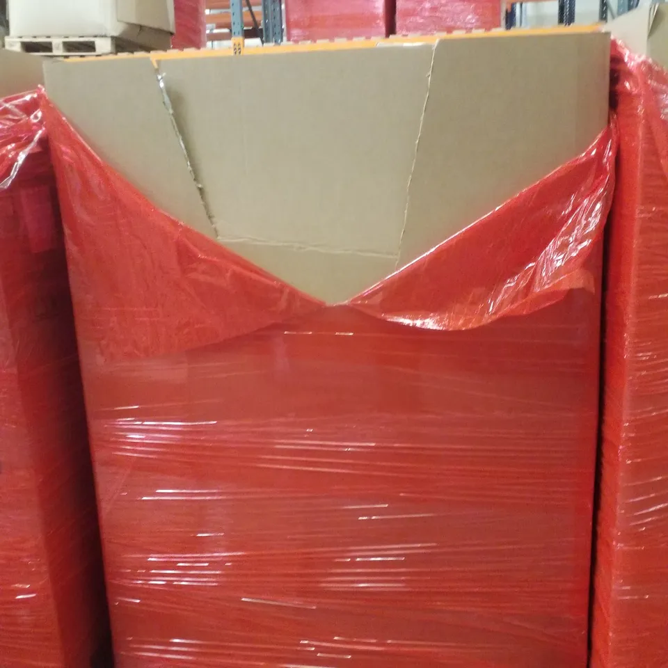 PALLET CONTAINING ASSORTED PRODUCTS INCLUDING BAR TABLE, BATHROOM MIRROR, LAPTOP DESK & CAT LITTER BOX