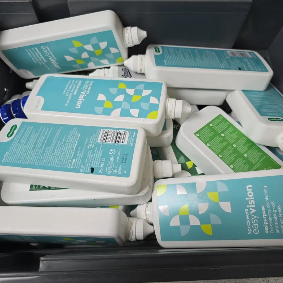 APPROXIMATELY 15 ASSORTED EYECARE & HEALTHCARE SOLUTIONS - COLLECTION ONLY