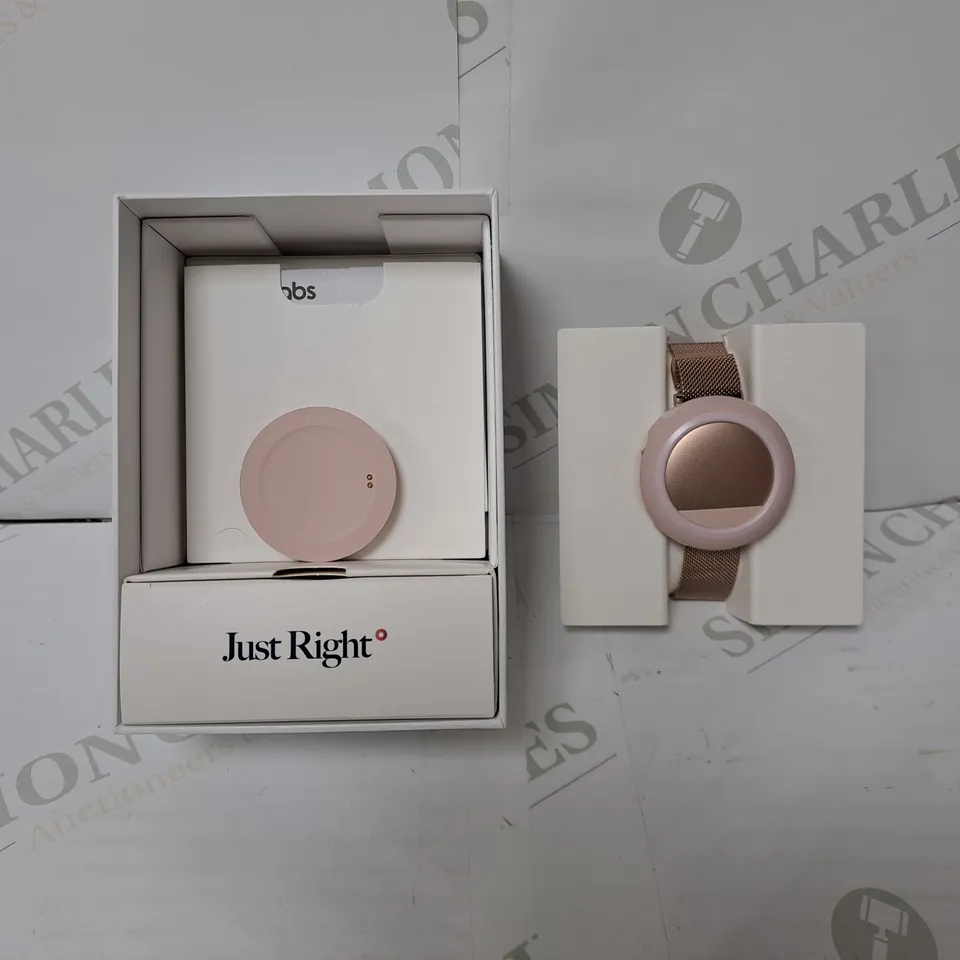 BOXED EMBR LABS WAVE 2 COOLING & WARMING WRISTBAND IN ROSE GOLD