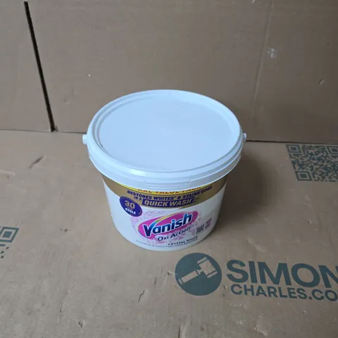 VANISH OXI ACTION QUICK WASH STAIN REMOVER POWDER β TUB - 2.4KG