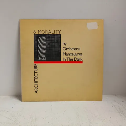 ORCHESTRAL MANOEUVRES IN THE DARK - ARCHITECTURE & MORALITY VINYL