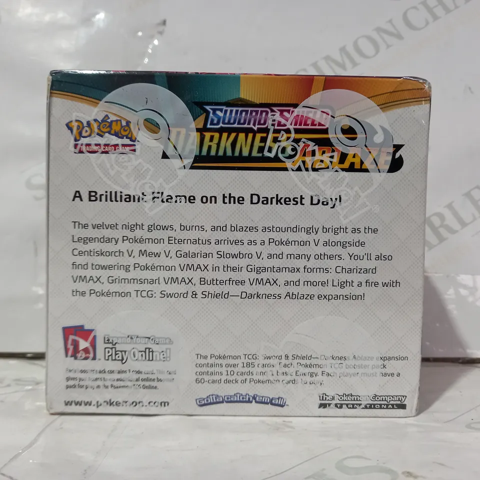 POKÉMON TRADING CARD GAME SWORD & SHIELD DARKNESS ABLAZE BOOSTER PACK SET