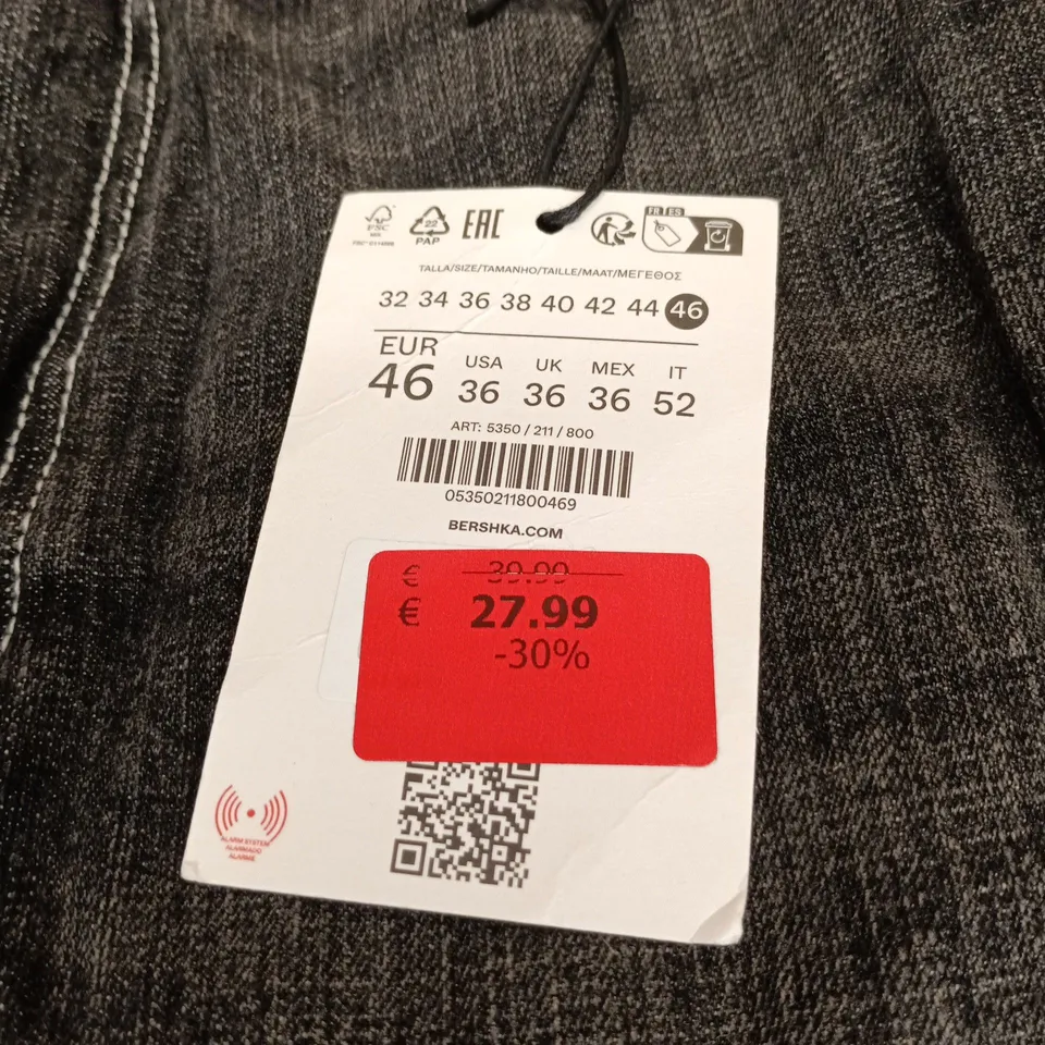 BERSHKA SKATER JEANS UK 36 TAGGED
