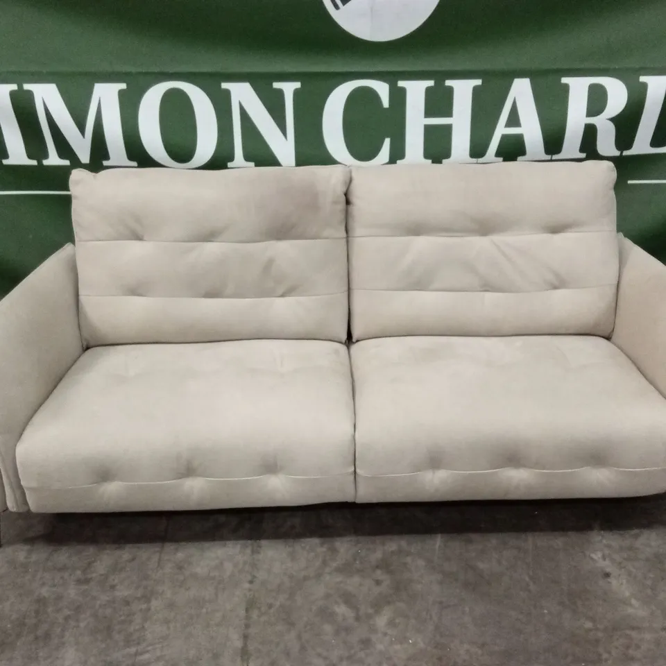 QUALITY DESIGNER ITALIAN MADE BOLZANO 3 SEATER ELECTRIC RECLINER LEATHER SOFA 