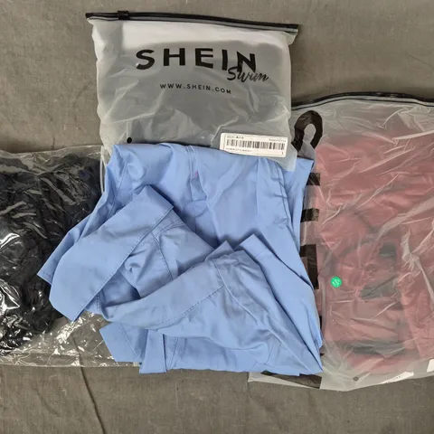 BOX OF APPROXIMATELY 20 ASSORTED CLOTHING AND FASHION ITEMS IN VARIOUS STYLES, SIZES, AND COLOURS - COLLECTION ONLY
