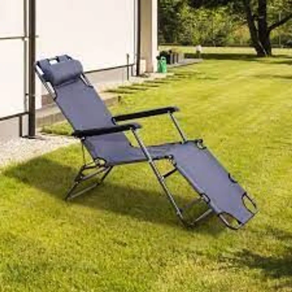 BOXED SESSOMS RECLINING SUN LOUNGER (1 BOX)