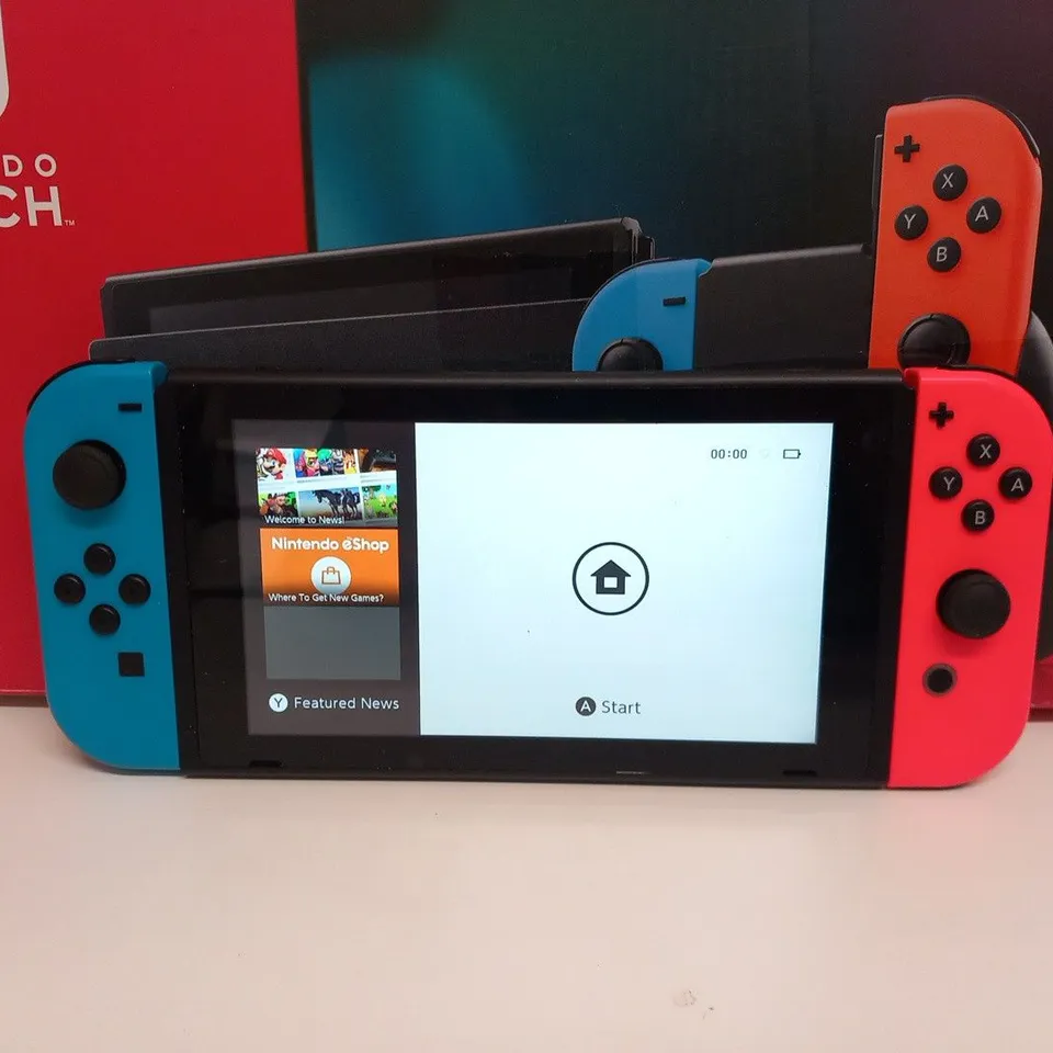 BOXED NINTENDO SWITCH HANDHELD GAMES CONSOLES