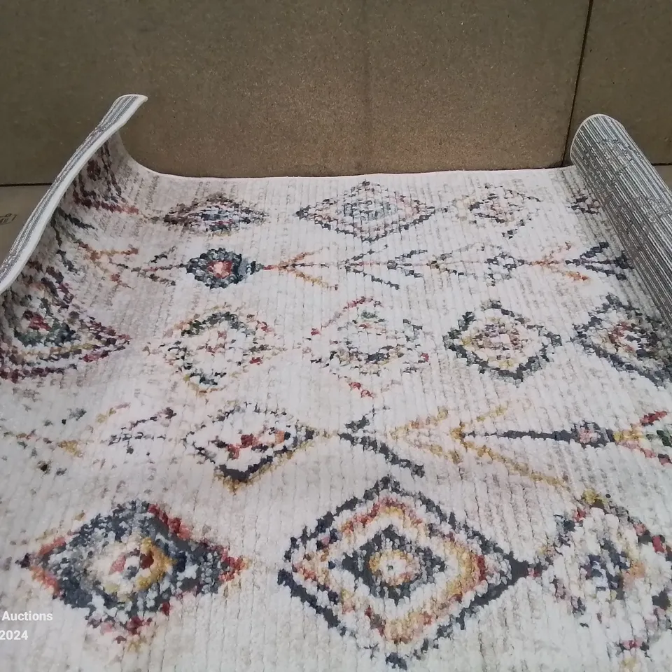 BRAND NEW PACO HOME MULTICOLOURED RUG SIZE 80CM X 150CM
