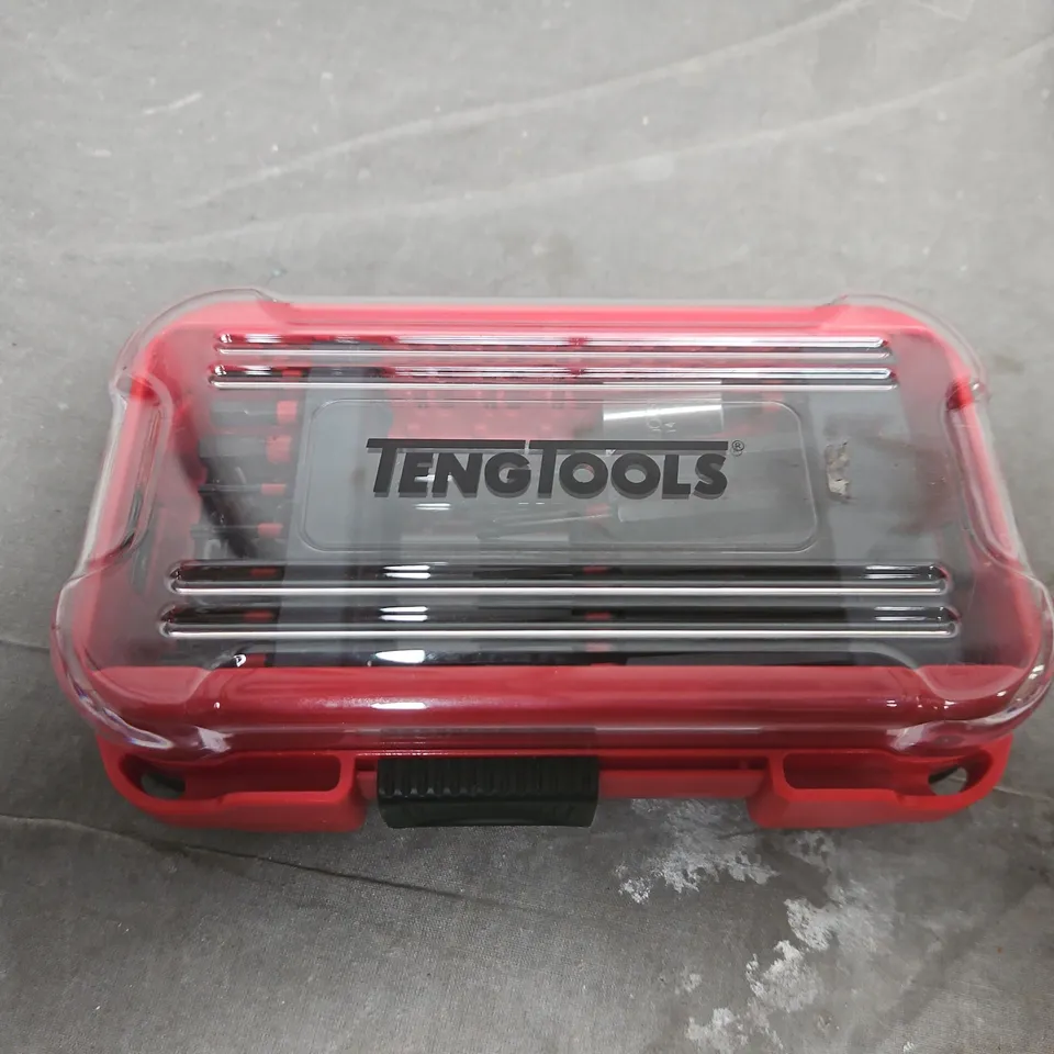TENG TOOLS BITS SET – IMPACT 27 PIECES IN RED/BLACK CASE