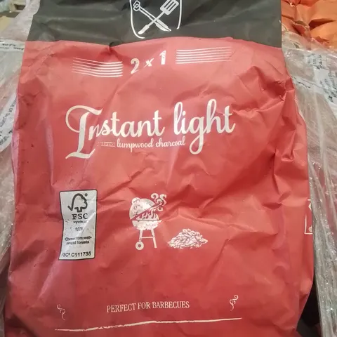 PALLET CONTAINING APPROXIMATELY 100 BRAND NEW 2 PACK INSTANT LIGHT CHARCOAL BAGS