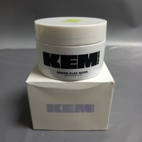 BOXED KEM SKIN CARE GREEN CLAY MASK 120ML