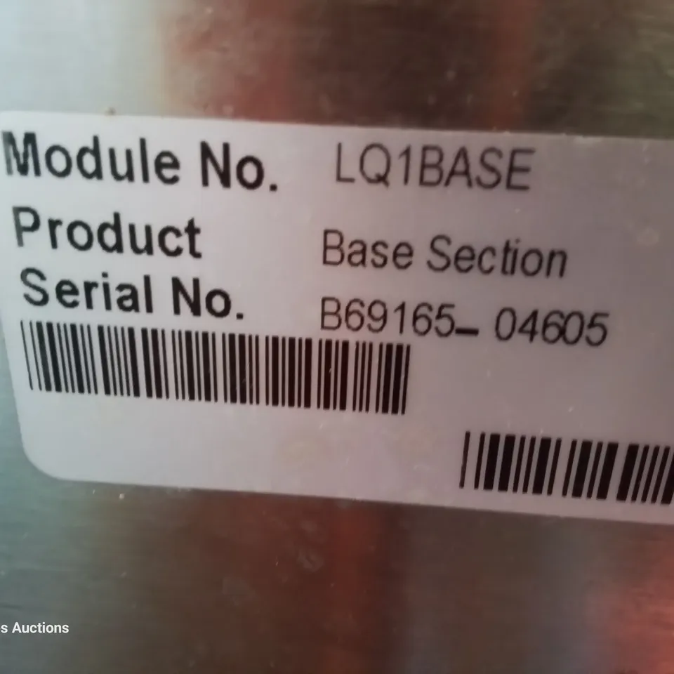 FOLLETTS SINGLE ICE STORAGE HOPPER & STAND Model LQ1BASE 