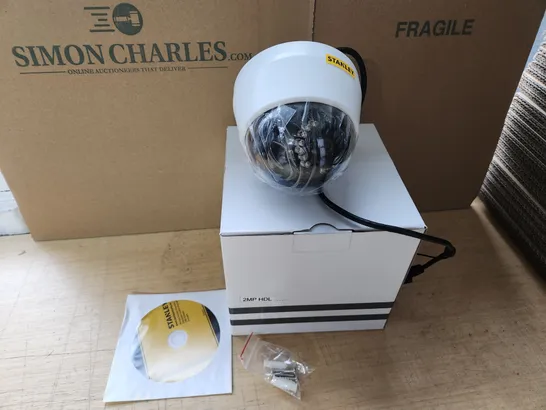 Lot 513: BOXED BRAND NEW STANLEY IPC-STAN-4000-IR DOME SECURITY CAMERA ...