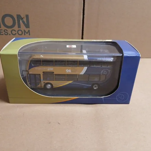 STAGECOACH GOLD UK BUS 0032 1:76 SCALE ALEXANDER DENNIS MODEL BOXED
