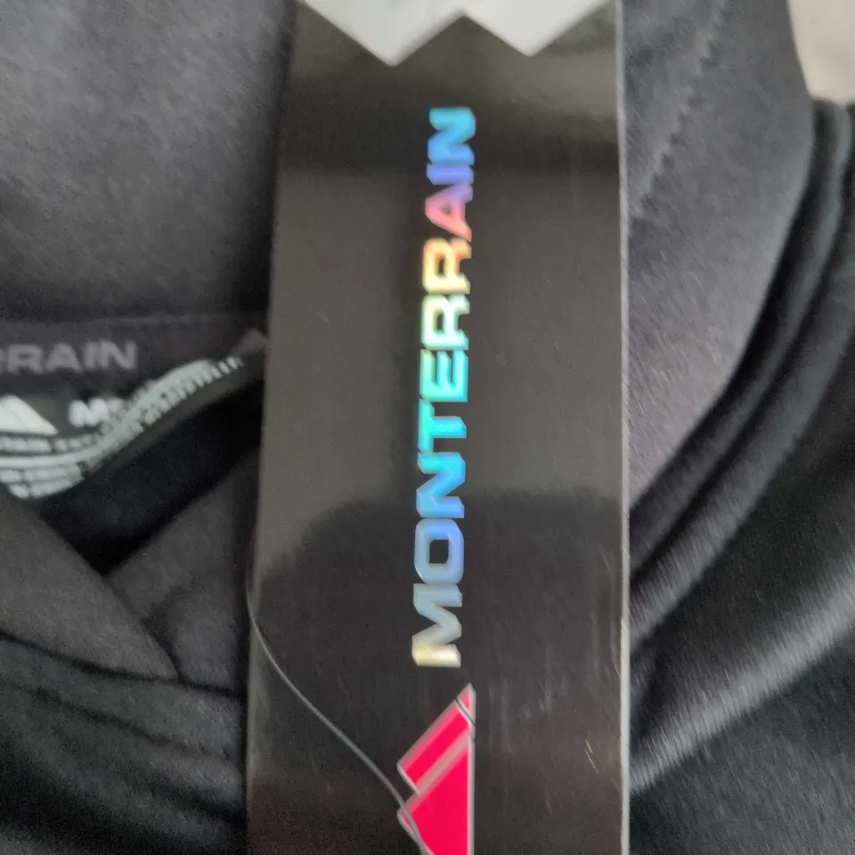 MONTERRAIN MOUNTAIN EXPLORATION HOODIE – BLACK, SIZE L BOYS 