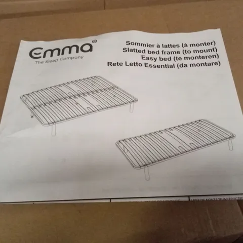 BOXED EMMA SLATTED FRAME - 150 x 200 KING SIZE (1 BOX)