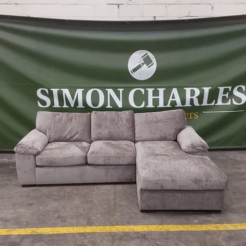 SALERNO STANDARD SEATER FABRIC RIGHT HAND CORNER CHAISE SOFA