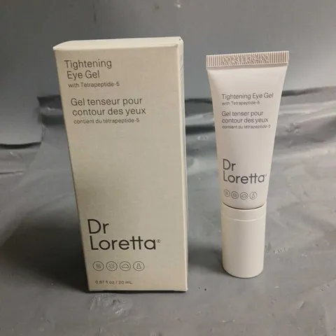 BOXED DR LORETTA TIGHTENING EYE GEL 20ML