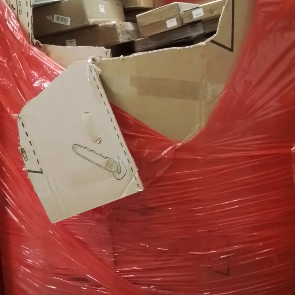 PALLET OF ASSORTED HOUSEHOLD GOODS AND PRODUCTS TO INCLUDE;LAPTOP DESK,SAFETY BARRIER,PHOTO FRAME