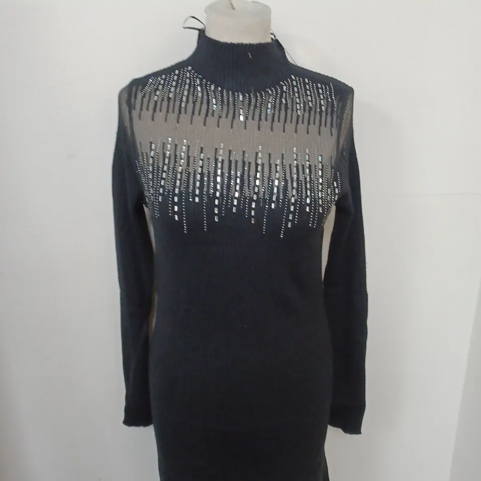 QUIZ KNITTED OCCASSIONAL DRESS SIZE M