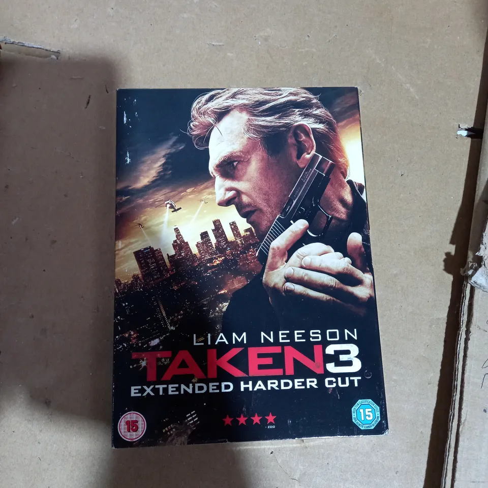LOT OF APPROX 40 'TAKEN 3' DVDS