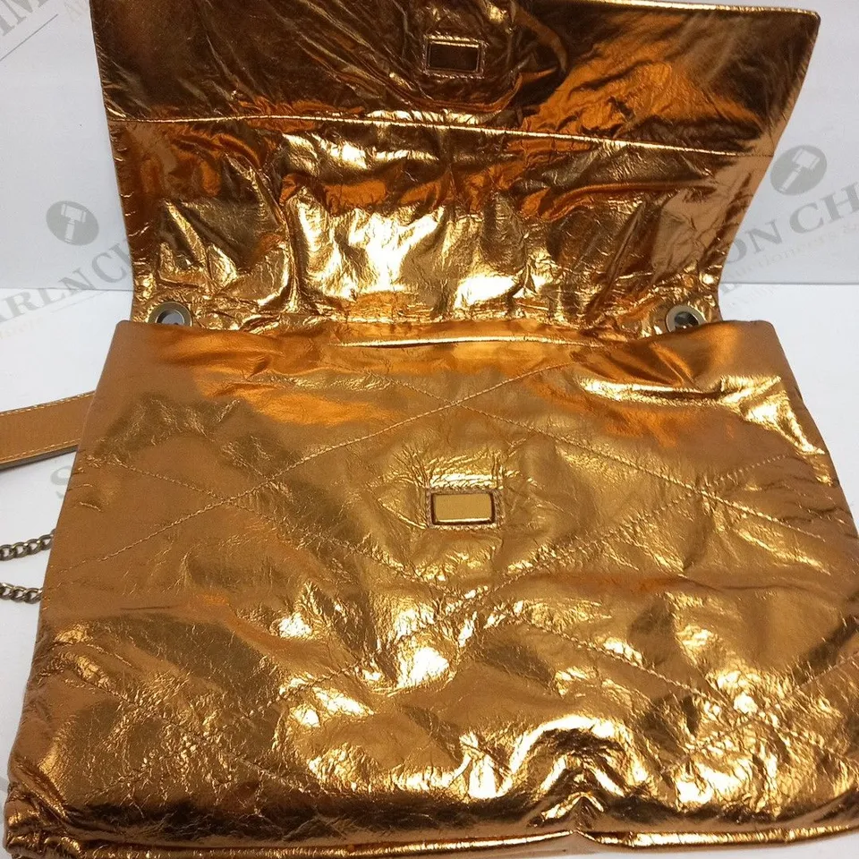 LANVIN PARIS SUGAR AND METALLIC BAG