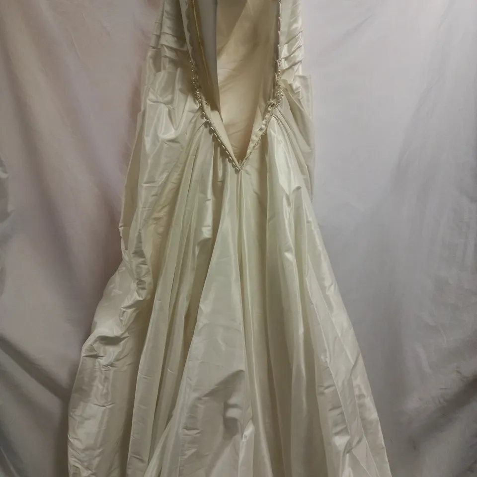 THE BRIDAL ROOM CHRISTINA SPOSA AGUES MYAG090 WEDDING DRESS, IVORY - SIZE 14 