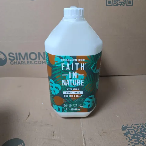 FAITH IN NATURE 5L CONDITIONER FOR DRY HAIR AND SCALP COCONUT