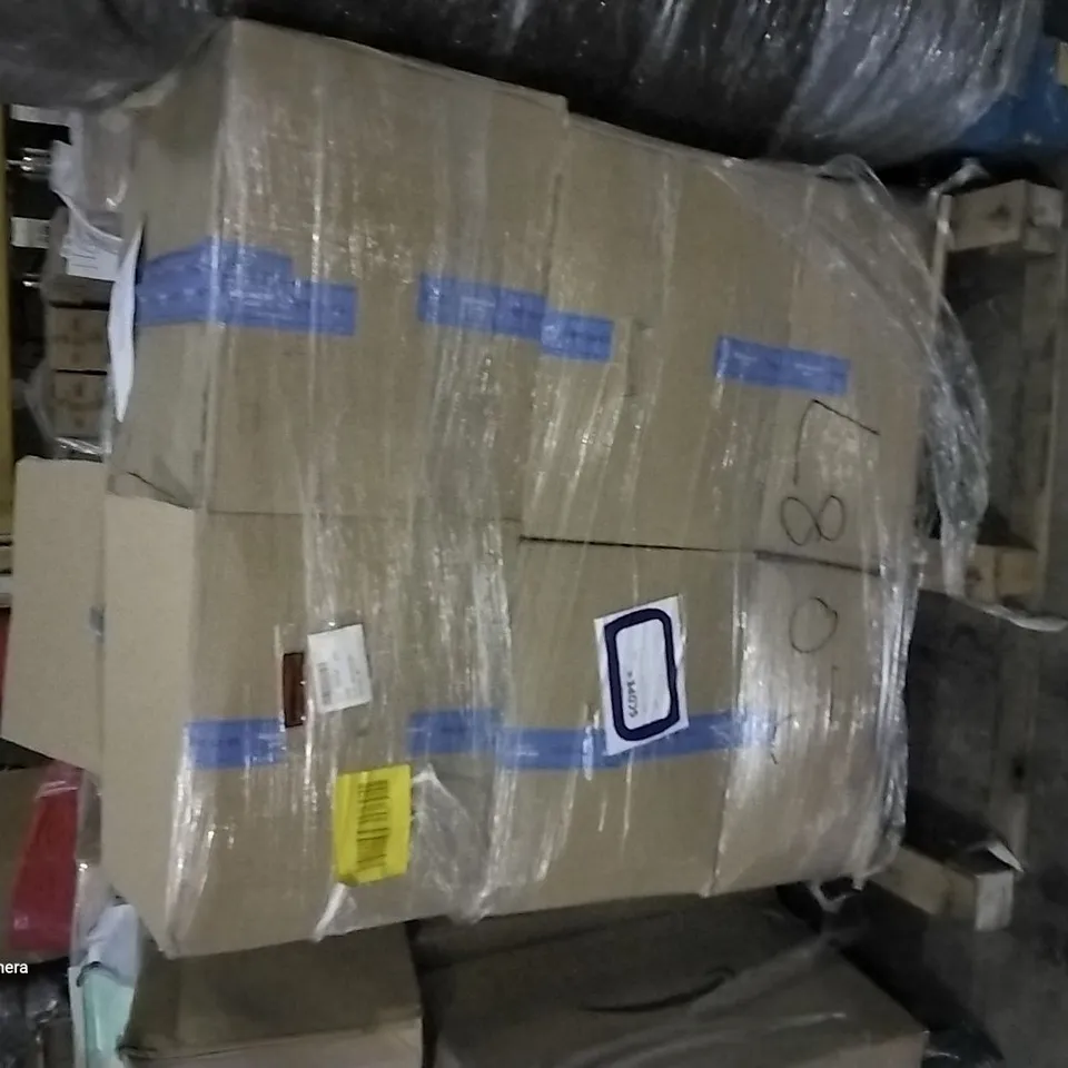 PALLET OF ASSORTED ITEMS INCLUDING ENIBELE HAIR TOOL ORGANISER, MEFA PERFECT 20+3 GEL POLISH, SEA TEAM BAGS WITH ZIPPERS, PANDA BAG, UKRAINIAN HANDHELD FLAG