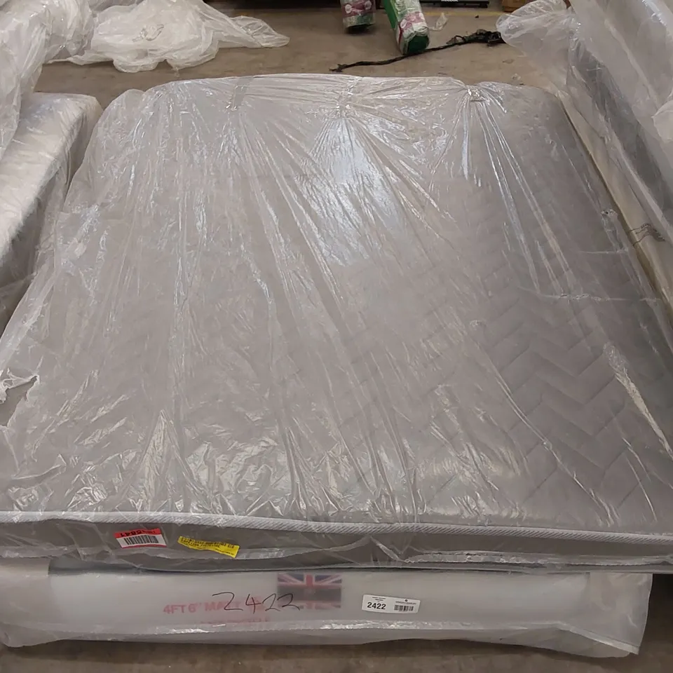 QUALITY BAGGED OPEN COIL 4'6" MATTRESS