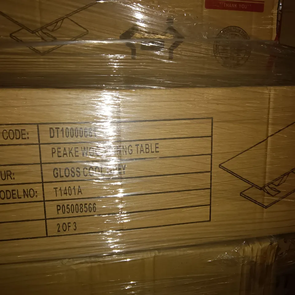 PALLET OF ASSORTED FLAT PACK FURNITURE PARTS 