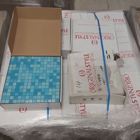 PALLET CONTAINING APPROXIMATELY 59x BOXES OF 20pcs BARBADOS MOSAIC 327 x 327MM TILES