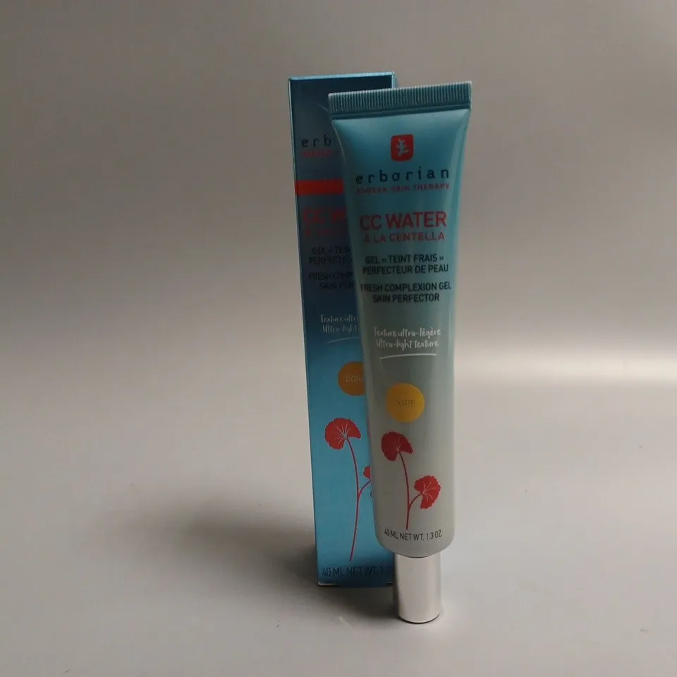 BOXED ERBORIAN CC WATER FRESH COMPLEXION GEL SKIN PERFECTOR (40ml)