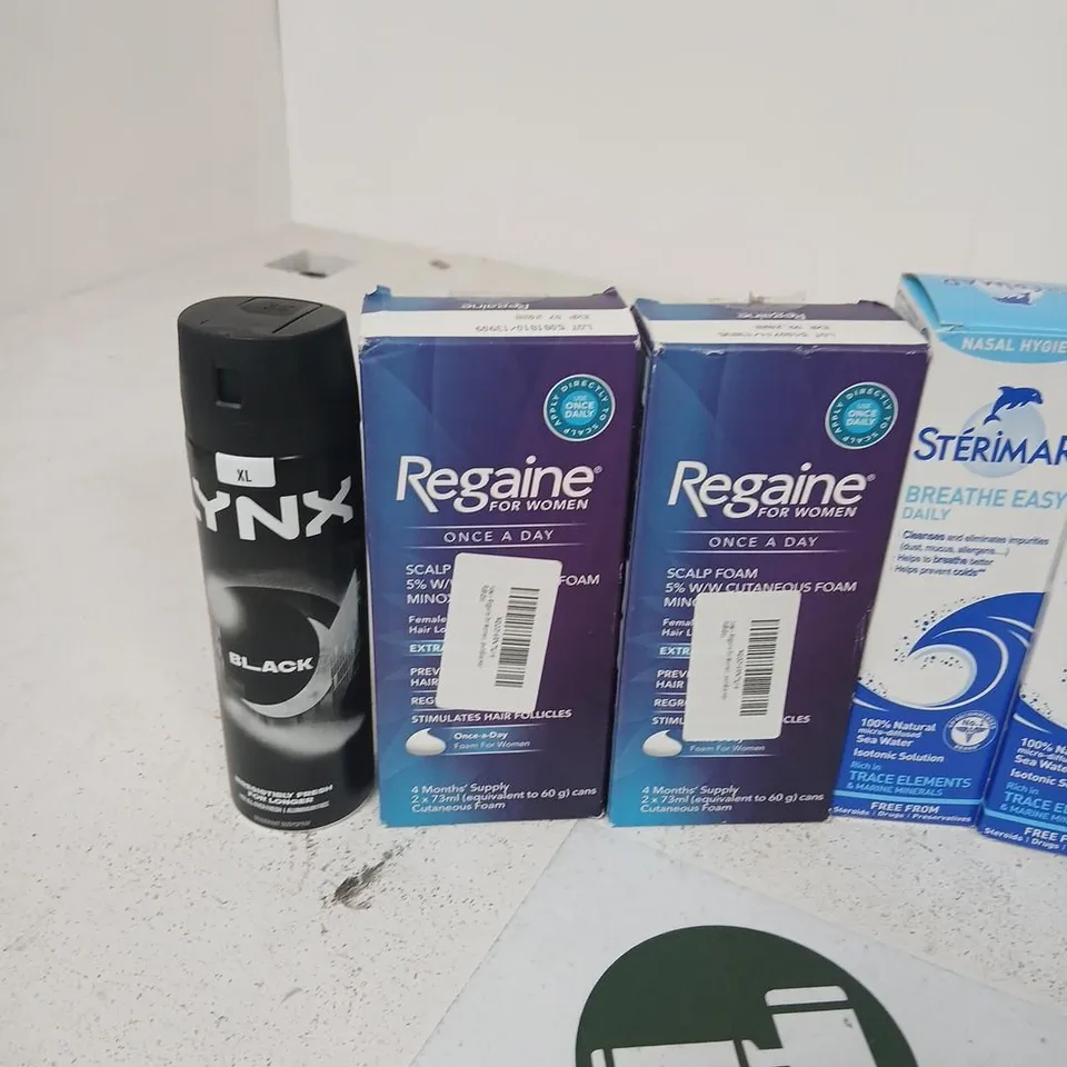 APPROXIMATELY 23 ASSORTED AEROSOLS TO INCLUDE; ASSORTED HEALTH & BEAUTY PRODUCTS – DEODORANTS, NASAL SPRAYS & AIR FRESHENERS