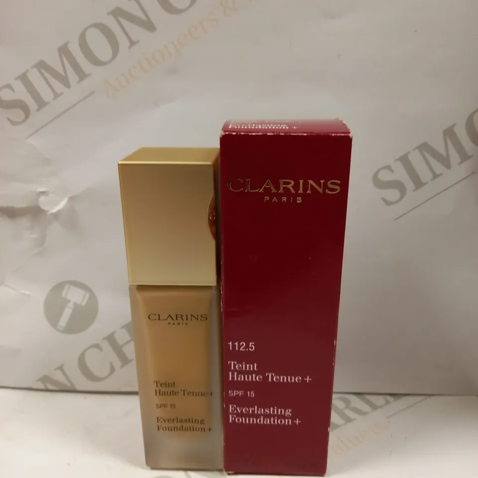 CLARINS EVERLASTING LIQUID FOUNDATION SPF15 112.5 CARAMEL 30ML