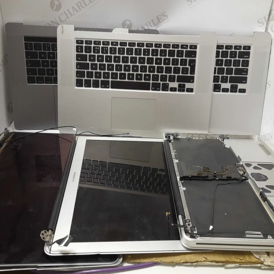 LOT OF APPROX 10 ASSORTED APPLE MACBOOK PARTS