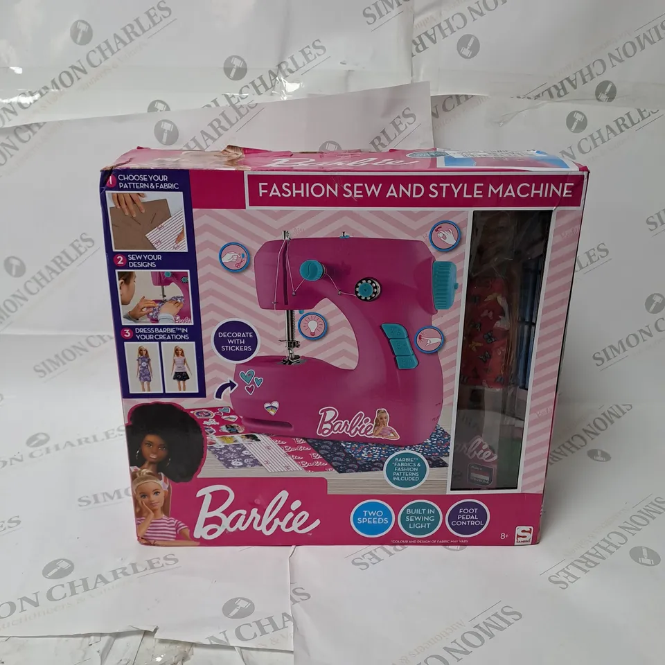 BARBIE SEWING MACHINE SET RRP £42.99