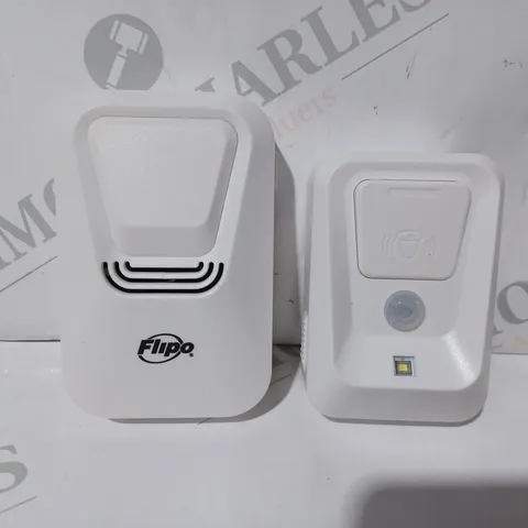 BOXED WIRELESS DOORBELL WITH MOTION SENSING SECURITY LIGHT