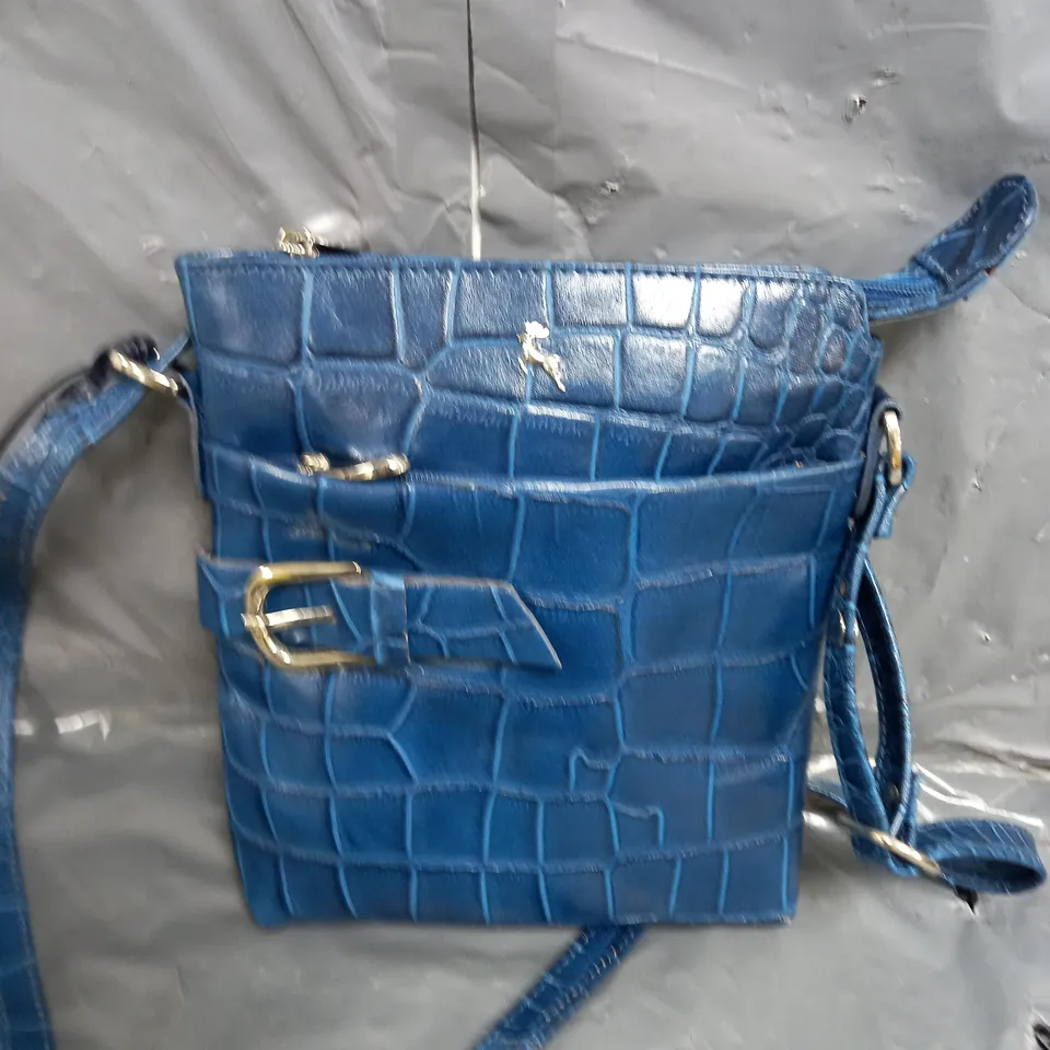 ASHWOOD LEATHER CROSSBODY BAG IN YELLOW