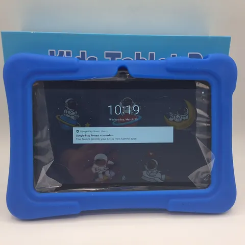 BOXED KIDS TABLET PC WITH PROTECTIVE BLUE CASE